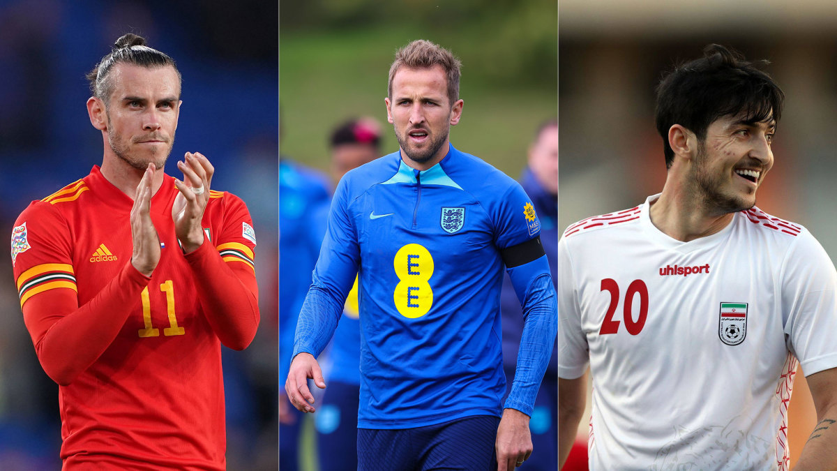Gareth Bale, Harry Kane and Sardar Azmoun are in the USMNT’s World Cup group